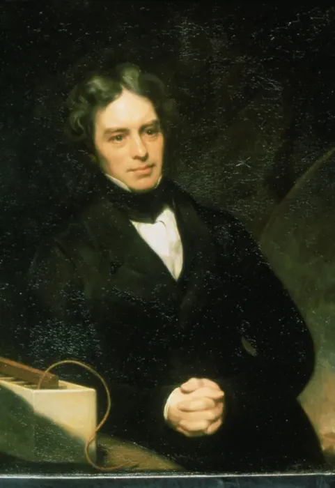 Framed Print : English Chemist Michael Faraday Framed Print : English Chemist Michael Faraday