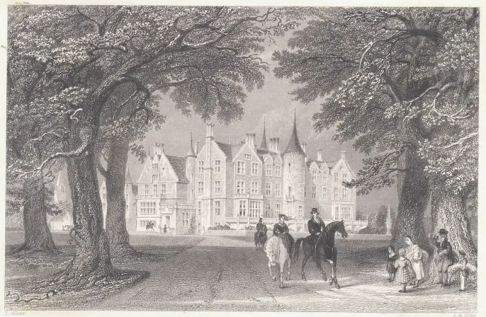 Framed Print : English Country House Framed Print : English Country House