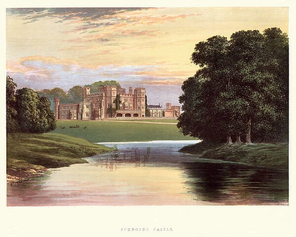 English country mansions - Sundorne Castle, Shrewsbury, Shropshire