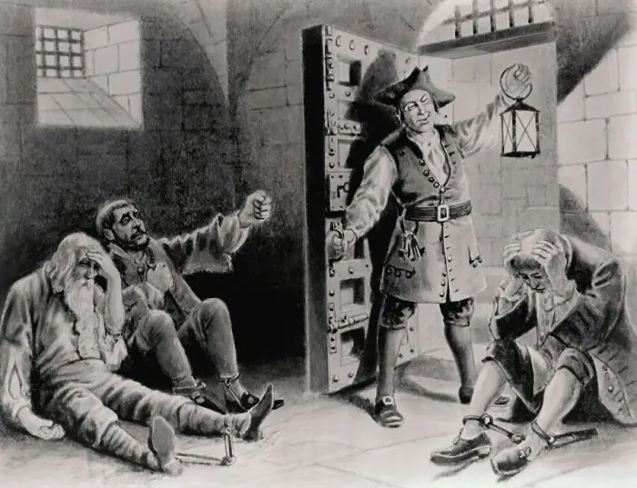 Framed Print : An English Debtors Prison Framed Print : An English Debtors Prison
