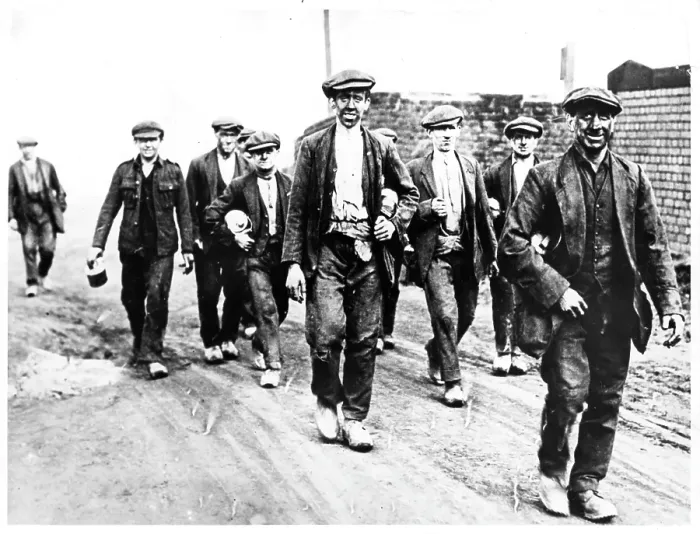 Framed Print : ENGLISH MINERS Framed Print : ENGLISH MINERS