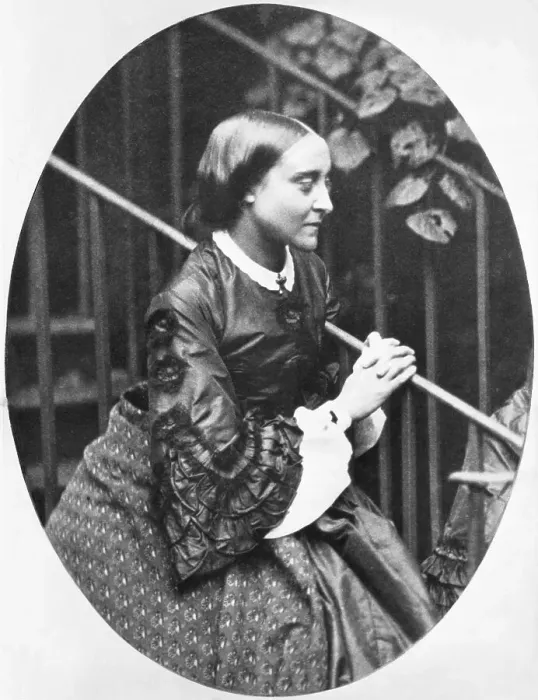Framed Print : English Poet Christina Rossetti