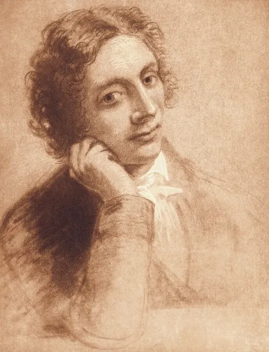 Framed Print : English Poet John Keats