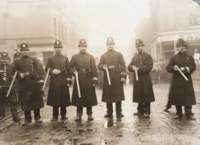 Framed Print : English Police Armed with Sporting Guns Framed Print : English Police Armed with Sporting Guns