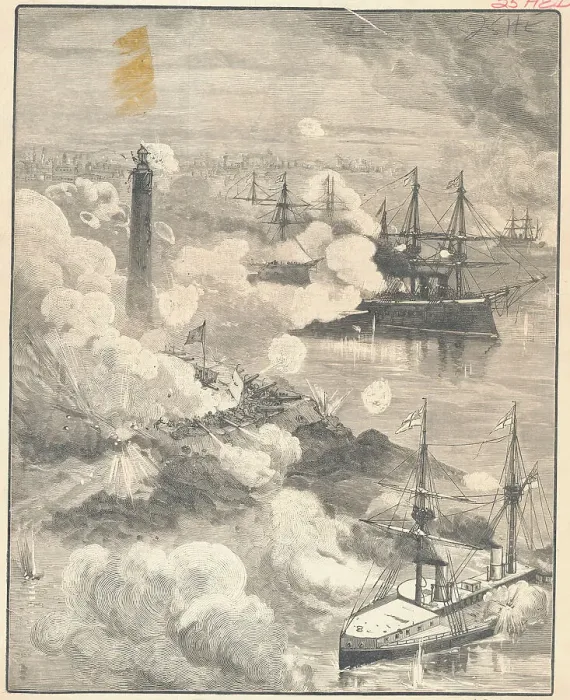 Framed Print : English Ships Disbursing Their Weaponry Framed Print : English Ships Disbursing Their Weaponry