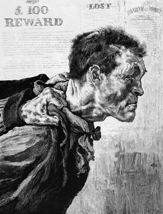 Framed Print : English Street Thief Being Apprehended by Authority Framed Print : English Street Thief Being Apprehended by Authority