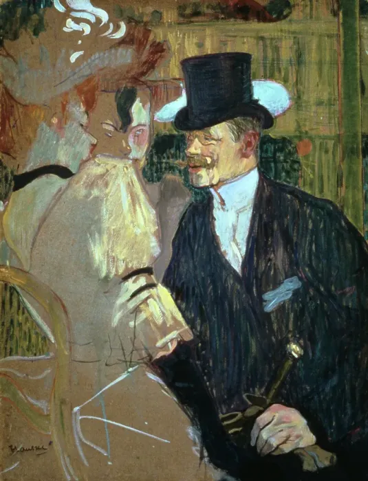Framed Print : The Englishman at the Moulin Rouge, 1892. Artist: Henri de Toulouse-Lautrec Framed Print : The Englishman at the Moulin Rouge, 1892. Artist: Henri de Toulouse-Lautrec