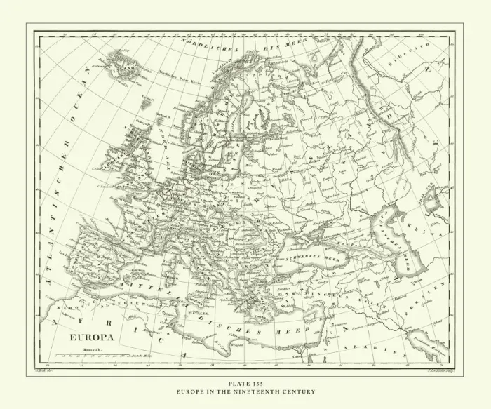 Framed Print : Engraved Antique, Europe Before the French Revolution of 1789 Engraving Antique Illustration Framed Print : Engraved Antique, Europe Before the French Revolution of 1789 Engraving Antique Illustration
