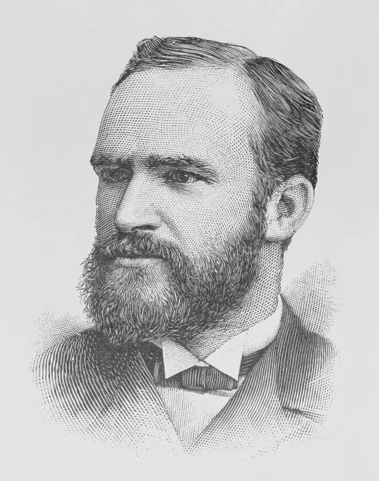 Framed Print : Engraved Portrait of Melvil Dewey Framed Print : Engraved Portrait of Melvil Dewey