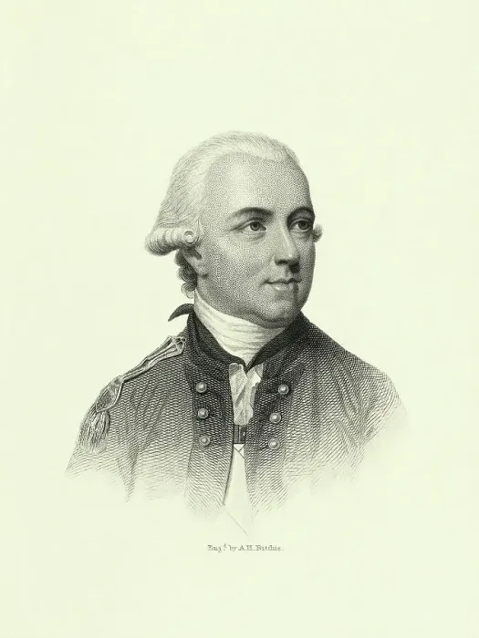 Framed Print : Engraving by Alexander Hay Ritchie of Henry Clinton Framed Print : Engraving by Alexander Hay Ritchie of Henry Clinton