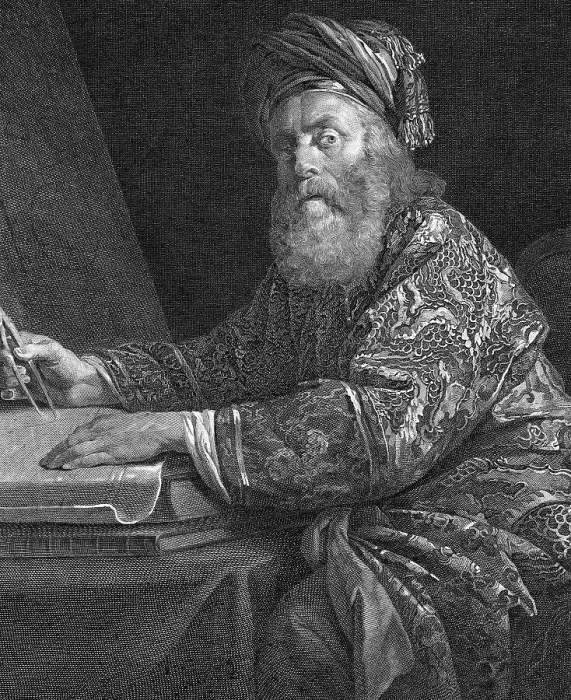 Framed Print : Engraving of Archimedes Framed Print : Engraving of Archimedes