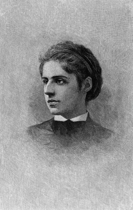 Framed Print : Engraving Of Emma Lazarus Framed Print : Engraving Of Emma Lazarus