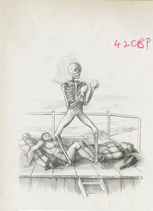 Framed Print : Engraving Entitled The Champion