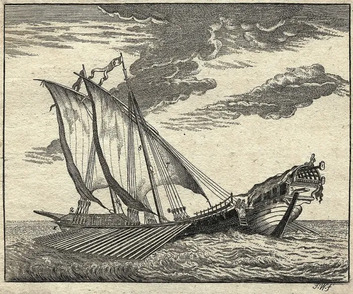 Framed Print : Engraving Of A Galley Framed Print : Engraving Of A Galley
