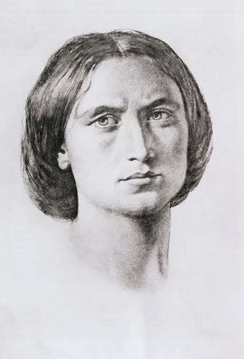 Framed Print : Engraving of George Eliot Framed Print : Engraving of George Eliot