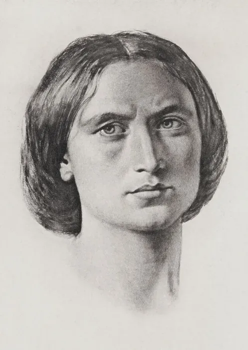 Framed Print : Engraving of George Eliot Framed Print : Engraving of George Eliot