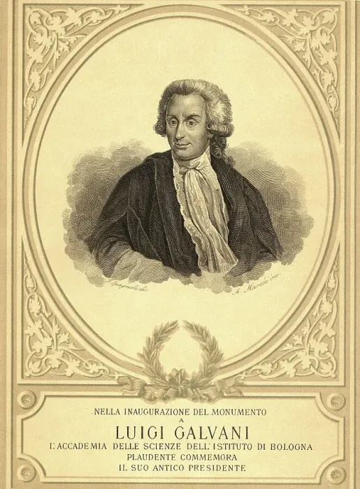 Framed Print : Engraving of Italian Physicist Luigi Galvani Framed Print : Engraving of Italian Physicist Luigi Galvani