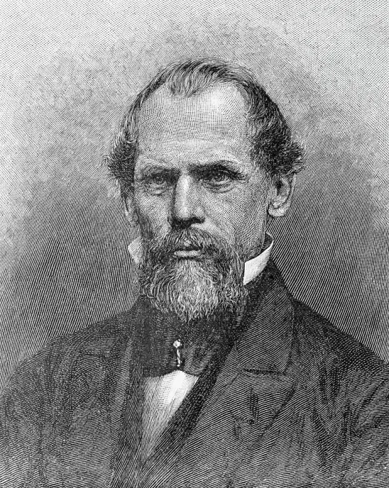 Framed Print : Engraving of John A. Roebling Framed Print : Engraving of John A. Roebling