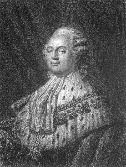 Framed Print : Engraving Of Louis The Xvi, Portrait Framed Print : Engraving Of Louis The Xvi, Portrait