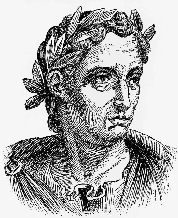 Framed Print : Engraving of Pliny the Younger Framed Print : Engraving of Pliny the Younger