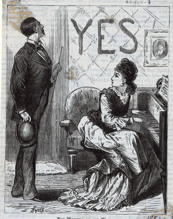 Framed Print : Engraving Of Satire Of Courtship Framed Print : Engraving Of Satire Of Courtship