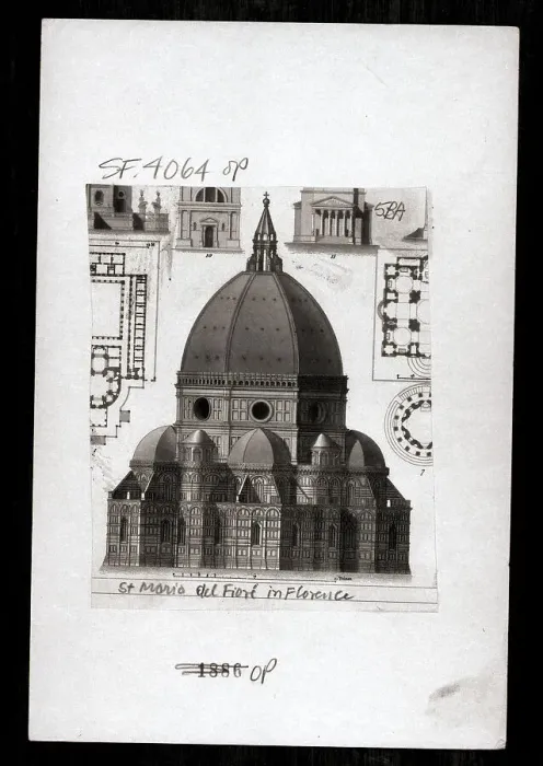 Framed Print : Engraving Of St Maria Del Fiore Framed Print : Engraving Of St Maria Del Fiore