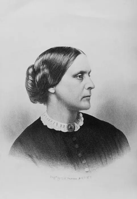 Framed Print : Engraving of Susan B. Anthony Framed Print : Engraving of Susan B. Anthony