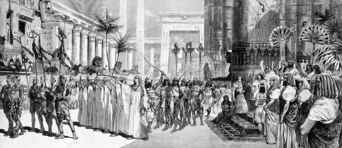 Framed Print : Engraving of the Triumphal March from the Verdi Opera Aida Framed Print : Engraving of the Triumphal March from the Verdi Opera Aida