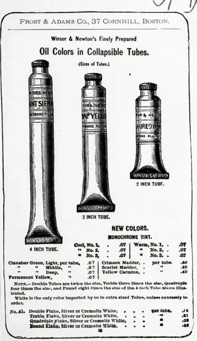 Framed Print : Engraving Of Tubes Of Paint Framed Print : Engraving Of Tubes Of Paint