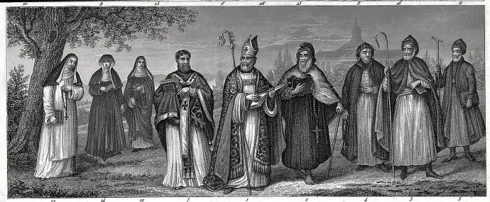 Framed Print : Engraving Of Various Orders Dress Framed Print : Engraving Of Various Orders Dress