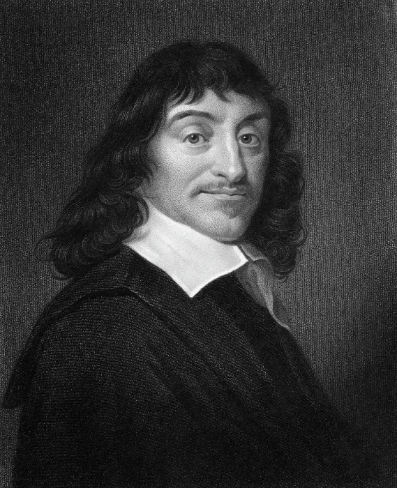 Framed Print : Engraving by William Holl the Younger After a Portrait of Rene Descartes by Frans Hals Framed Print : Engraving by William Holl the Younger After a Portrait of Rene Descartes by Frans Hals