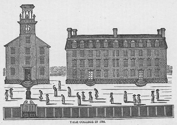 Engraving of Yale College