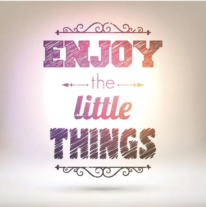 Framed Print : Enjoy the little things - Shining Background Framed Print : Enjoy the little things - Shining Background