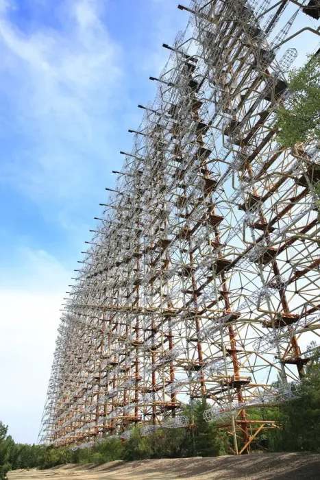 Framed Print : Enormous abandoned Duga radar within the Chernobyl Exclusion Zone Framed Print : Enormous abandoned Duga radar within the Chernobyl Exclusion Zone