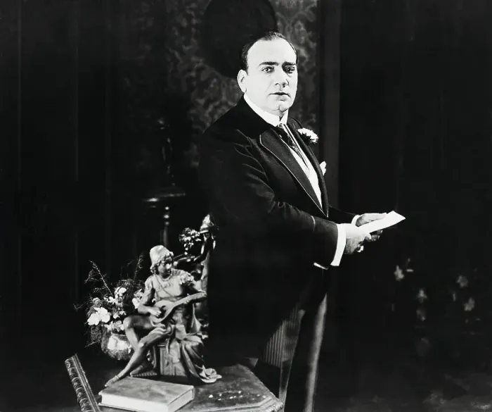Framed Print : Enrico Caruso In Formal Attire Framed Print : Enrico Caruso In Formal Attire