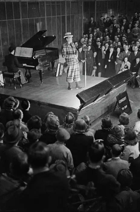 Framed Print : An ENSA Concert, 1941 Framed Print : An ENSA Concert, 1941
