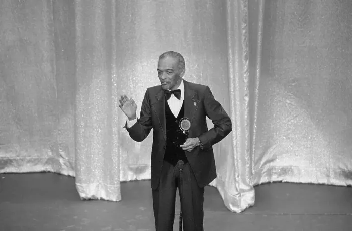 Framed Print : Entertainer Charles Coles on Stage with His Tony Award Framed Print : Entertainer Charles Coles on Stage with His Tony Award