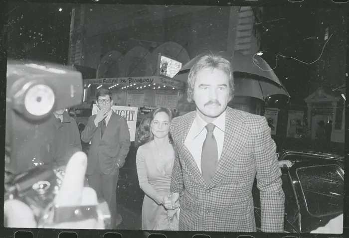 Framed Print : Entertainers Burt Reynolds and Sally Field Strolling into Theater Framed Print : Entertainers Burt Reynolds and Sally Field Strolling into Theater