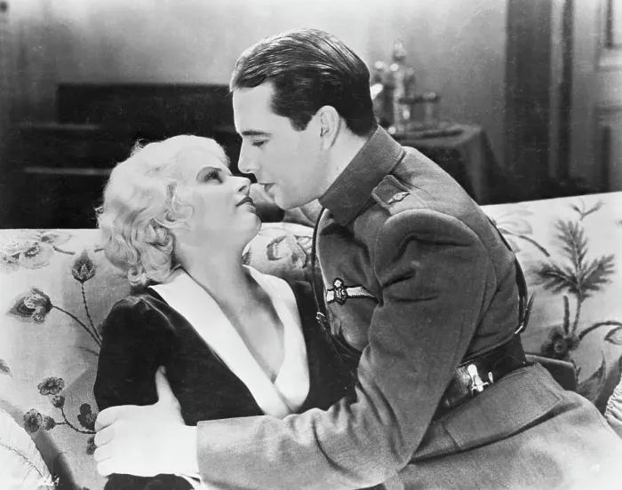 Framed Print : Entertainers Jean Harlow and Ben Lyons in Hell's Angeles Framed Print : Entertainers Jean Harlow and Ben Lyons in Hell's Angeles