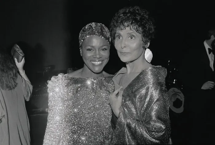 Framed Print : Entertainers Lena Horne and Cicely Tyson Posing Together Framed Print : Entertainers Lena Horne and Cicely Tyson Posing Together