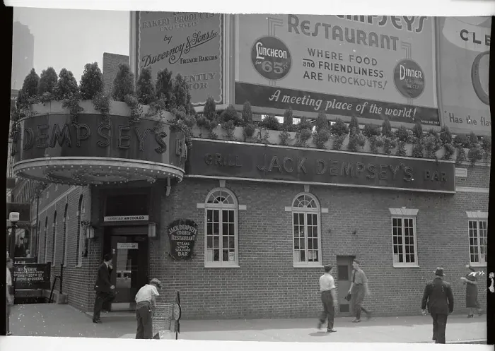 Framed Print : Entrance to Jack Dempsey's Restaurant Framed Print : Entrance to Jack Dempsey's Restaurant