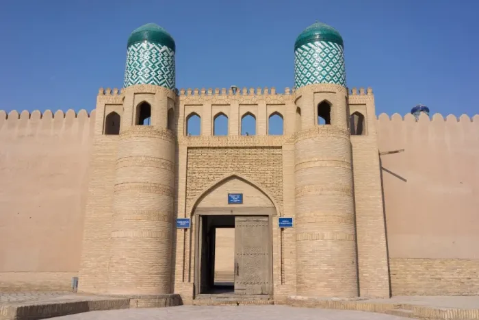 Framed Print : Entrance of Kuhna Ark fortress, Khiva Framed Print : Entrance of Kuhna Ark fortress, Khiva