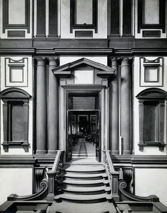 Framed Print : Entrance to the Medicean-Laurentian Library Framed Print : Entrance to the Medicean-Laurentian Library