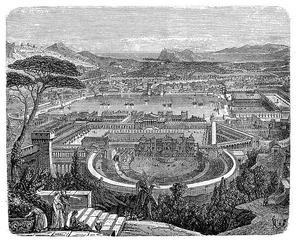Ephesus. Illustration of Ephesus