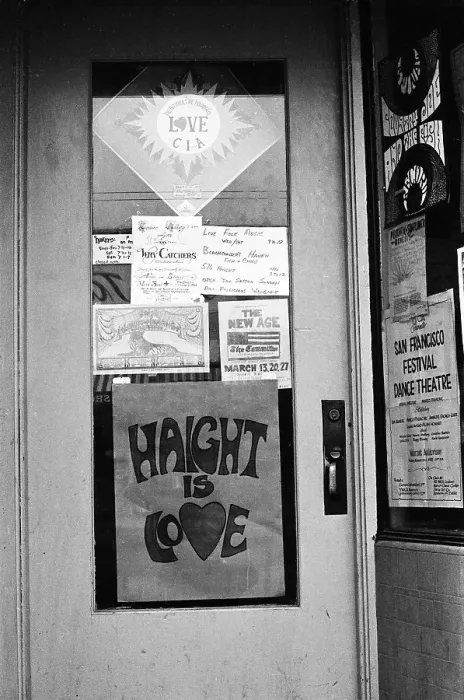 Framed Print : The Epicenter Of The Summer Of Love Framed Print : The Epicenter Of The Summer Of Love