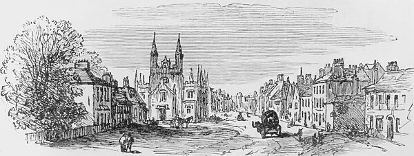 Epping, Essex at the time of the opening of Epping Forest by Queen Victoria, May 1882