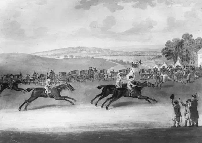 Framed Print : The Epsom Derby Framed Print : The Epsom Derby
