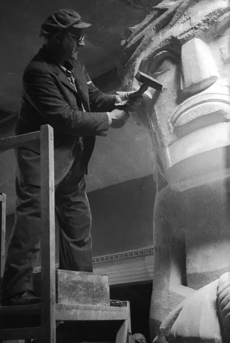 Framed Print : Epstein At Work Framed Print : Epstein At Work