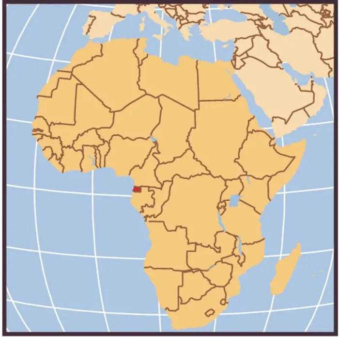 : Equatorial Guinea locator map : Equatorial Guinea locator map
