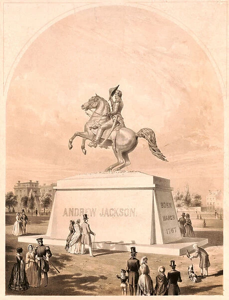 Equestrian Statue of Andrew Jackson at Lafayette Park
